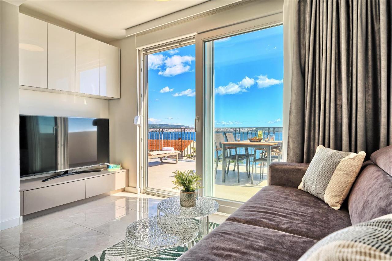 Domenico - 50 M From The Sea Apartment Seget Donji ภายนอก รูปภาพ