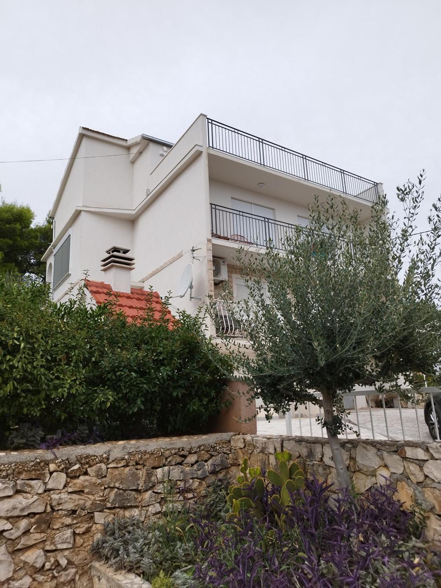 Domenico - 50 M From The Sea Apartment Seget Donji ภายนอก รูปภาพ